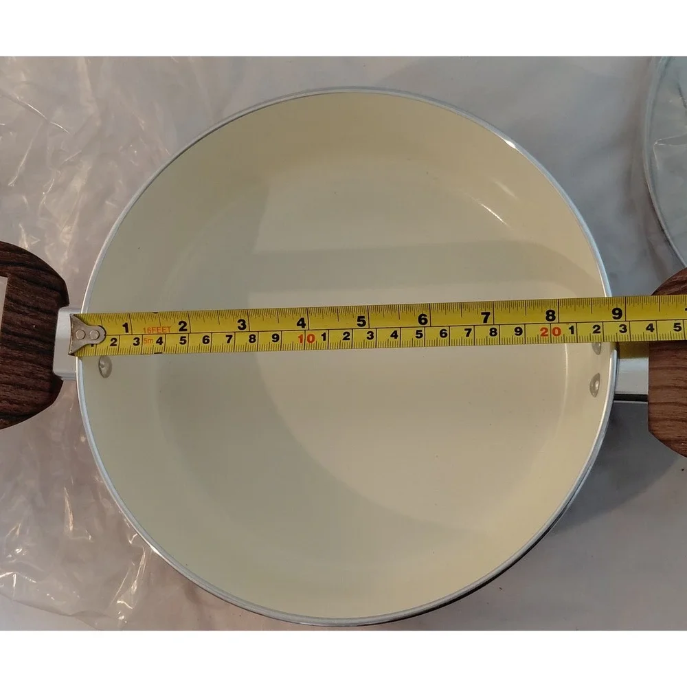 Robert Irvine 3 Pc Ceramic Nonstick Cookware Set 9